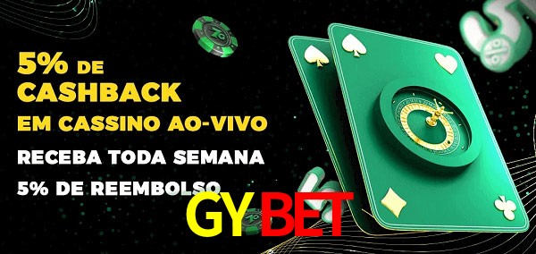 Promoções do cassino ao Vivo GYBET